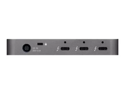 OWC Thunderbolt Hub - Hub - 4 x USB-C - Skrivebord - Sort/Grå