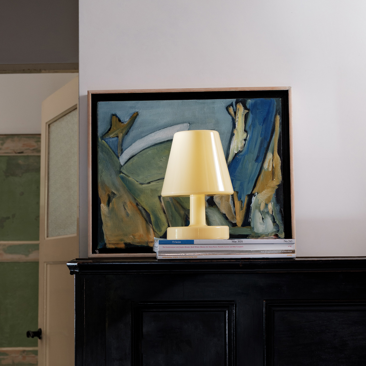 Tafellamp Edison the Ambiance pale yellow