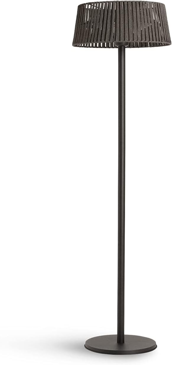CREATE/PATIO HEATER/Halogen-Infrarot Heizstrahler für Terrassen, Garten und Außenbereiche / 2100W, Standheizstrahler, 3 Heizstufen 900-1200-2100W, Grau, Quarz-Heizelement, Umkippsicherung, IP44