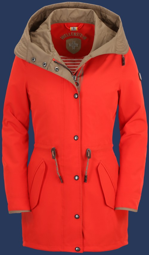 Sommerparka SeSilEstAirTec, Firered/Darksand
