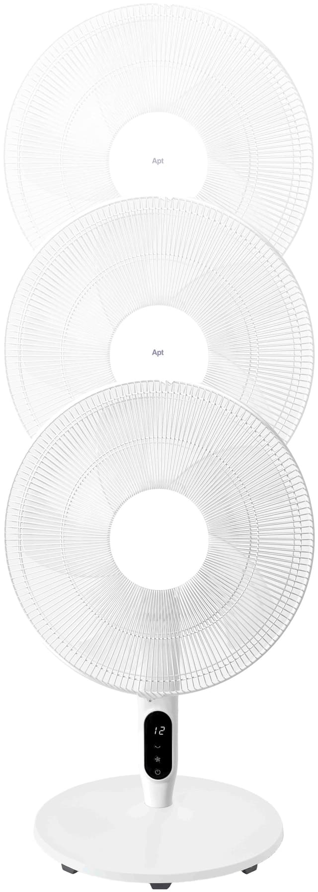Apt standerventilator 35804 (hvid)