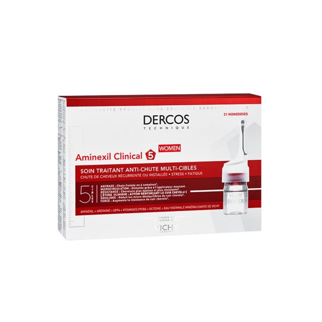 DERCOS  Dercos Aminexil Clinical 5 - Mulher - 126ml