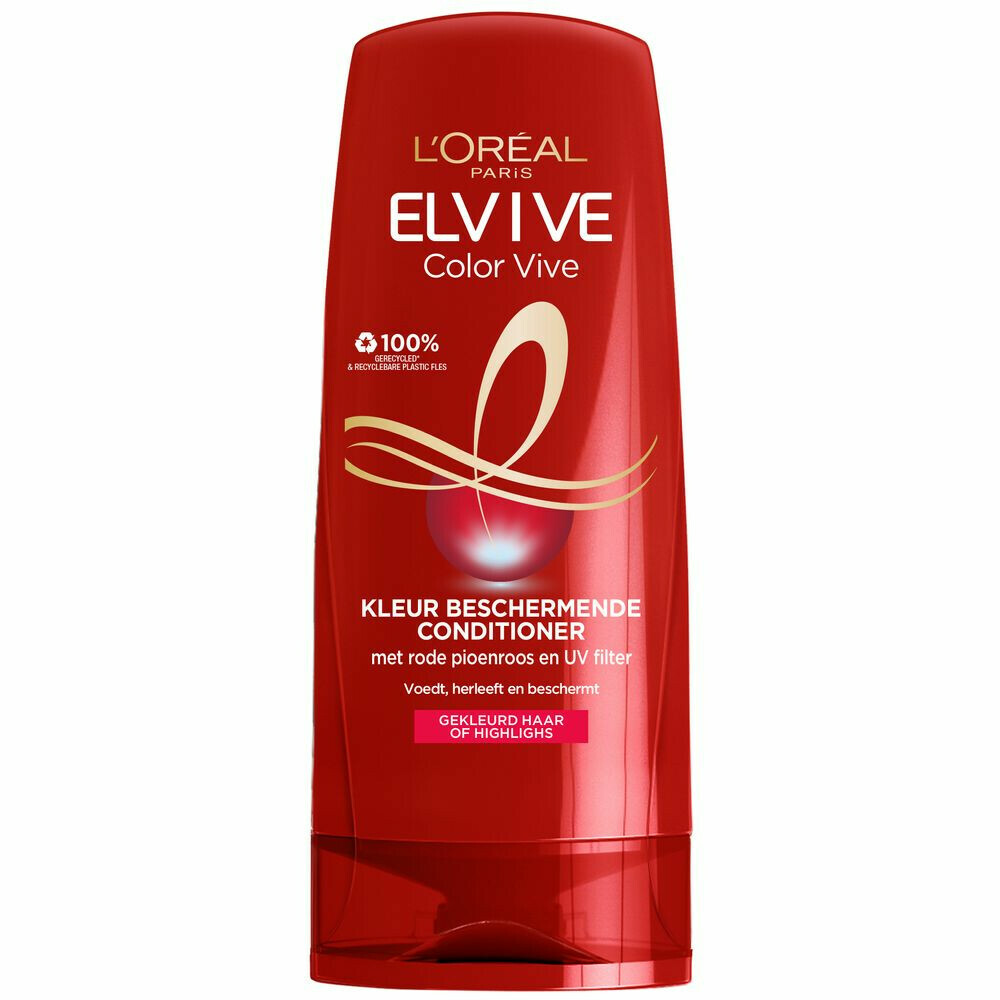 L'Oréal Elvive Color Vive - Shampoo 2x 250 ml & Conditioner 2x 200 ml - Pakket