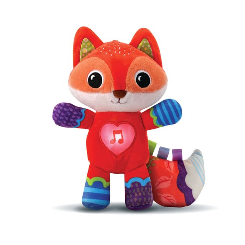 Peluche d'activités Malo - Mon renardeau Dodo - Ecru