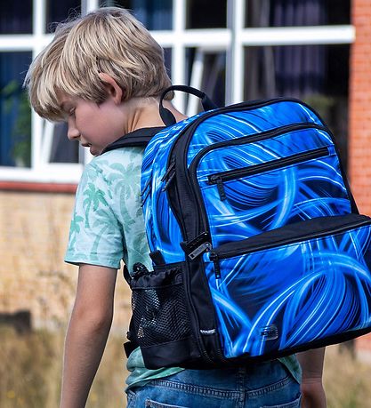 Jeva Schulrucksack - Quadratisch - Lightning