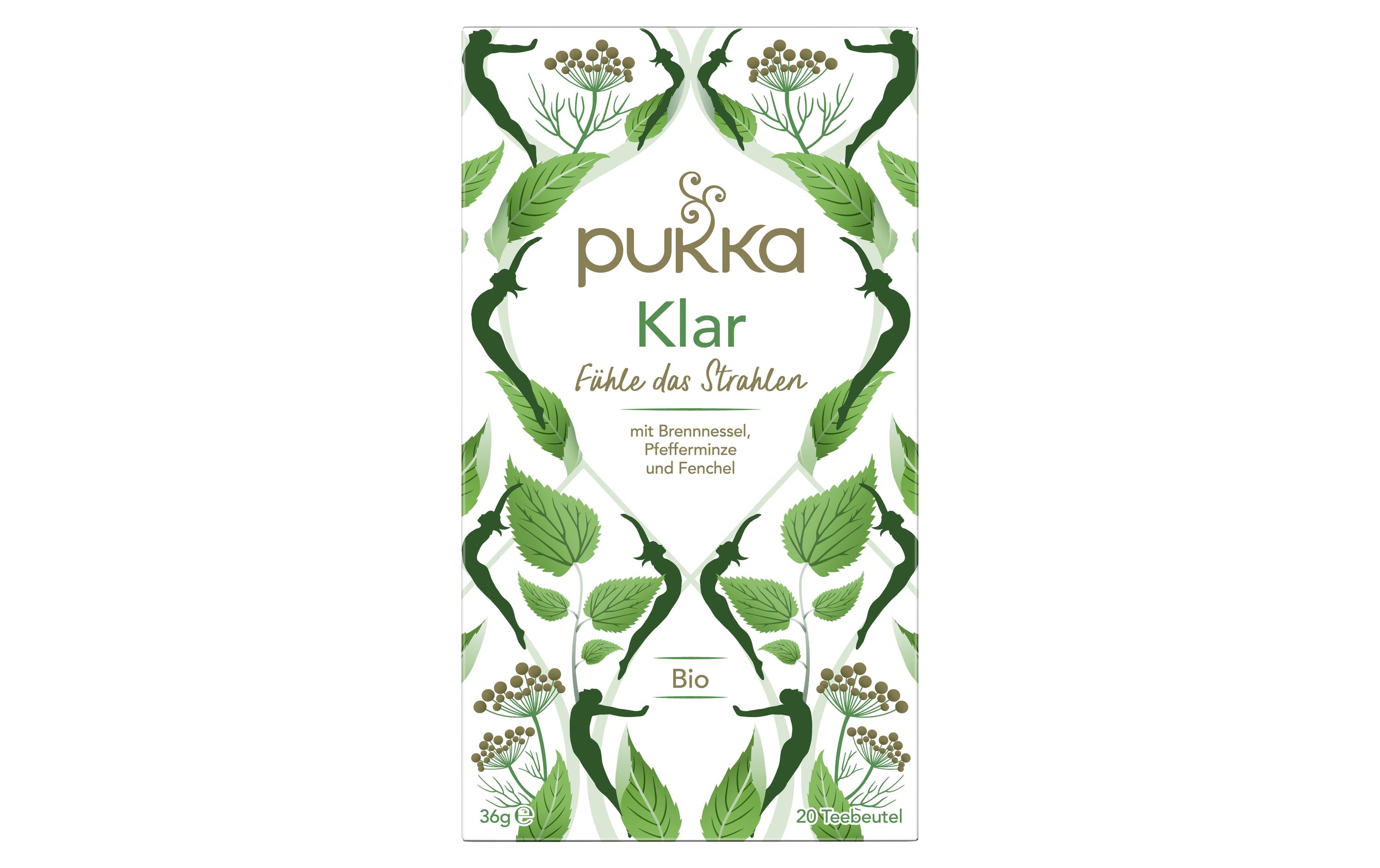Teebeutel Klar Bio 20 StückBio Kräutertee