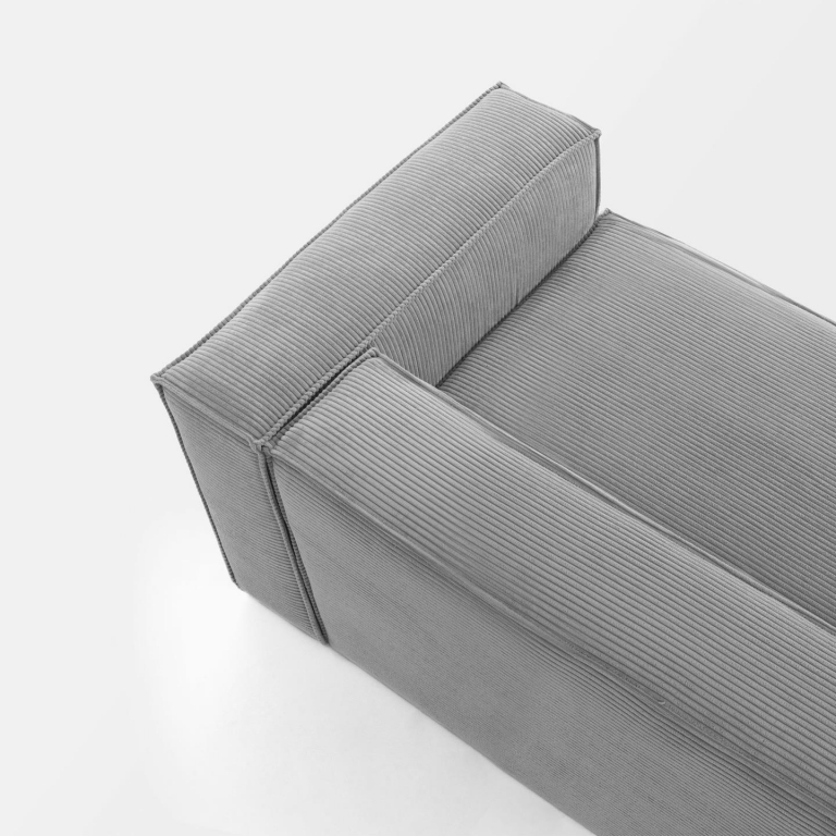 Kave Home Blok 3-zits bank green corduroy