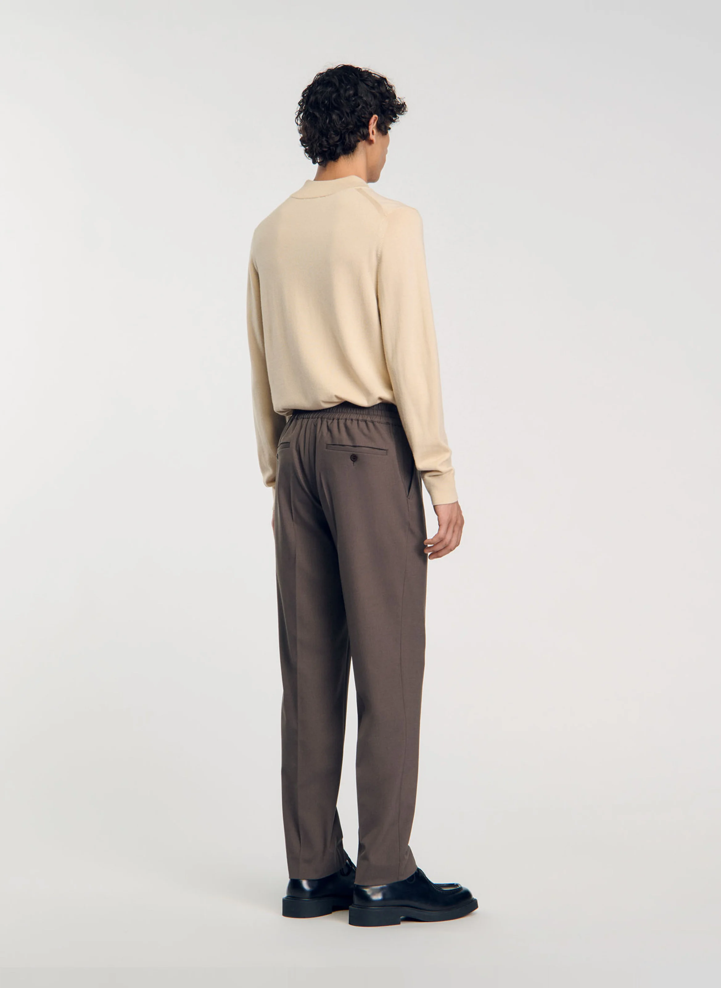 Coupe droite| Marron