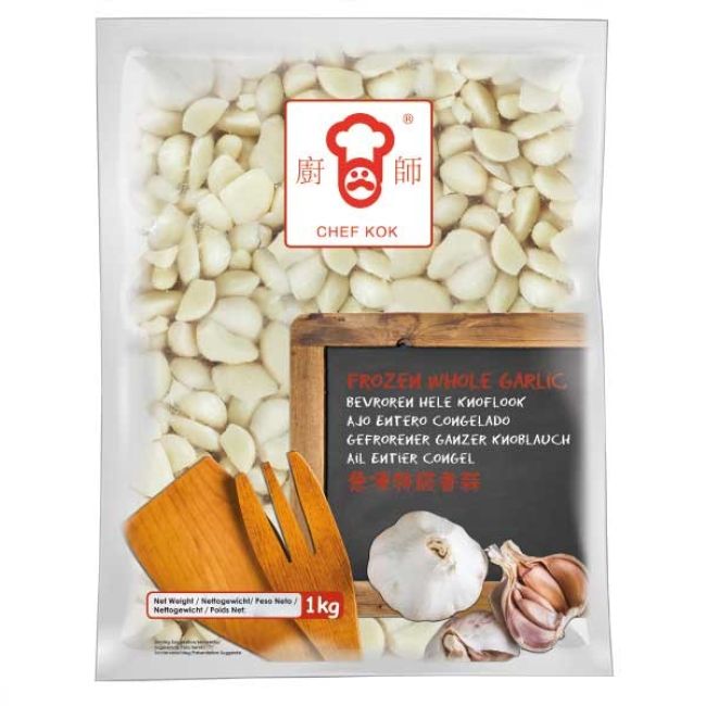 Chef kok Bevroren Hele Knoflook 1kg