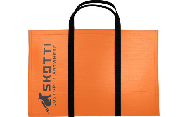 Skotti mobiler Gasgrill / Kohlegrill inklusive Tragetasche und Gasschlauch