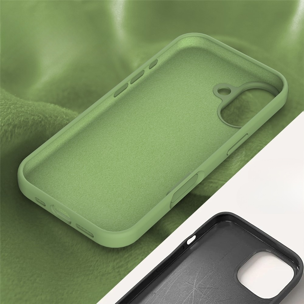 iPhone 17 Silikon Case Hülle - Grün