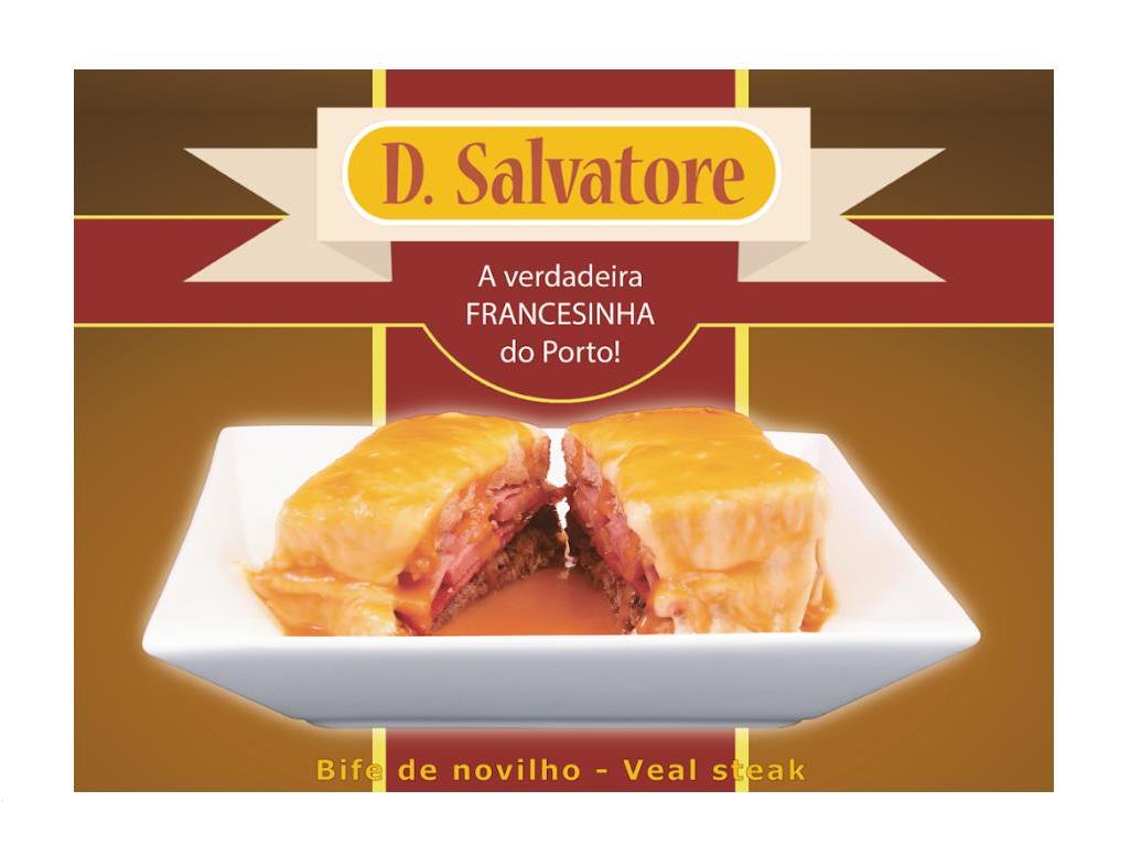 FRANCESINHA D.SALVATORE BIFE NOVILHO 450G