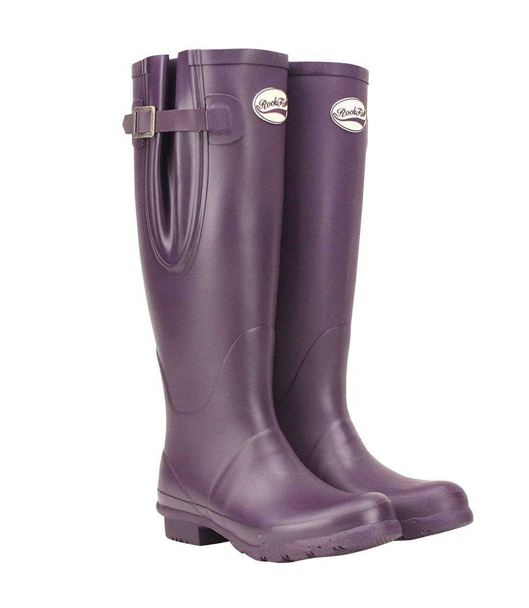 Rockfish - Bottes de pluie TALL ADJUSTABLE - Femme (Violet) - UTBZ1350