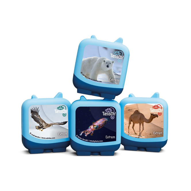 tonies® - Clever Tonies - Tierisch! Extrem - 4er Set -Toniefiguren