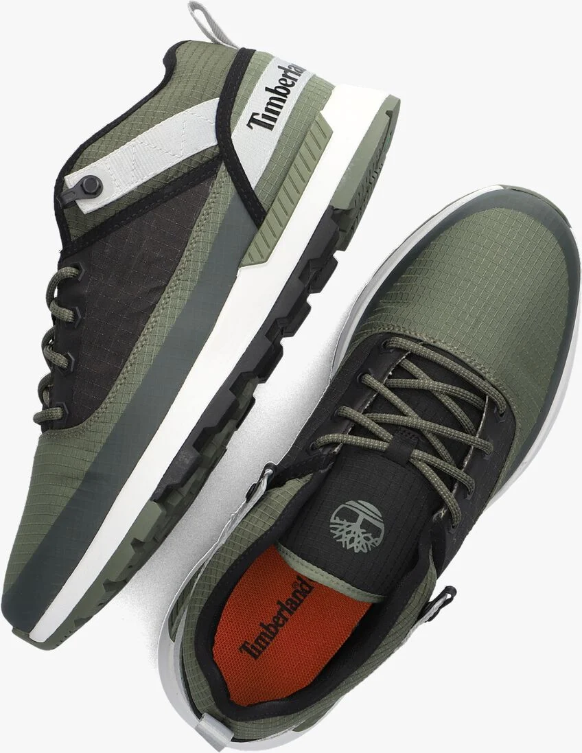 TIMBERLAND groene timberland hoge sneaker field trekker mid m