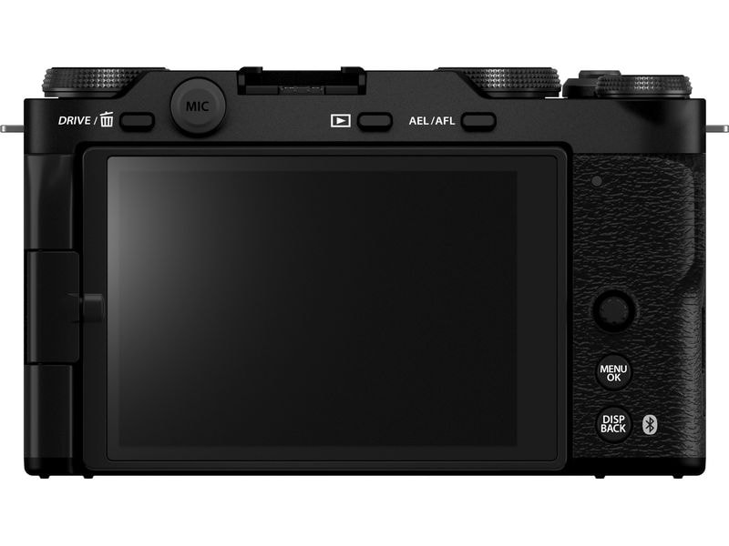 Fujifilm Fotokamera X-M5 Body Schwarz Kompakte spiegellose Systemkamera mit fortschrittlichen Foto- und Videofunktionen