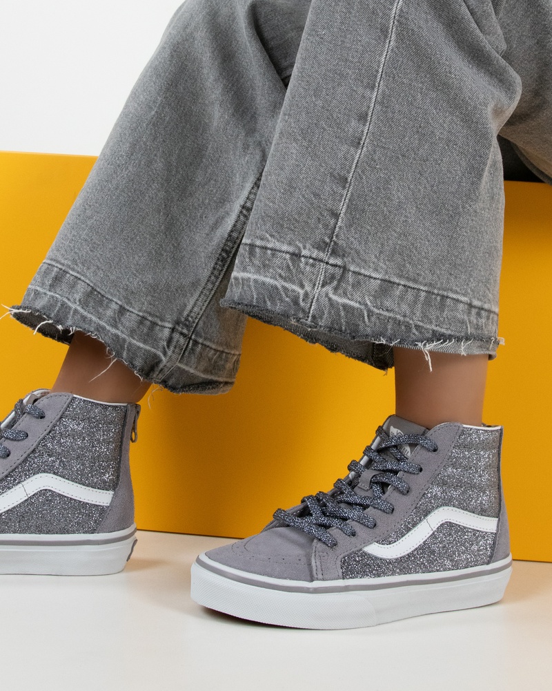 Vans Sk8-Hi Zip Hoge sneakers  - grijs