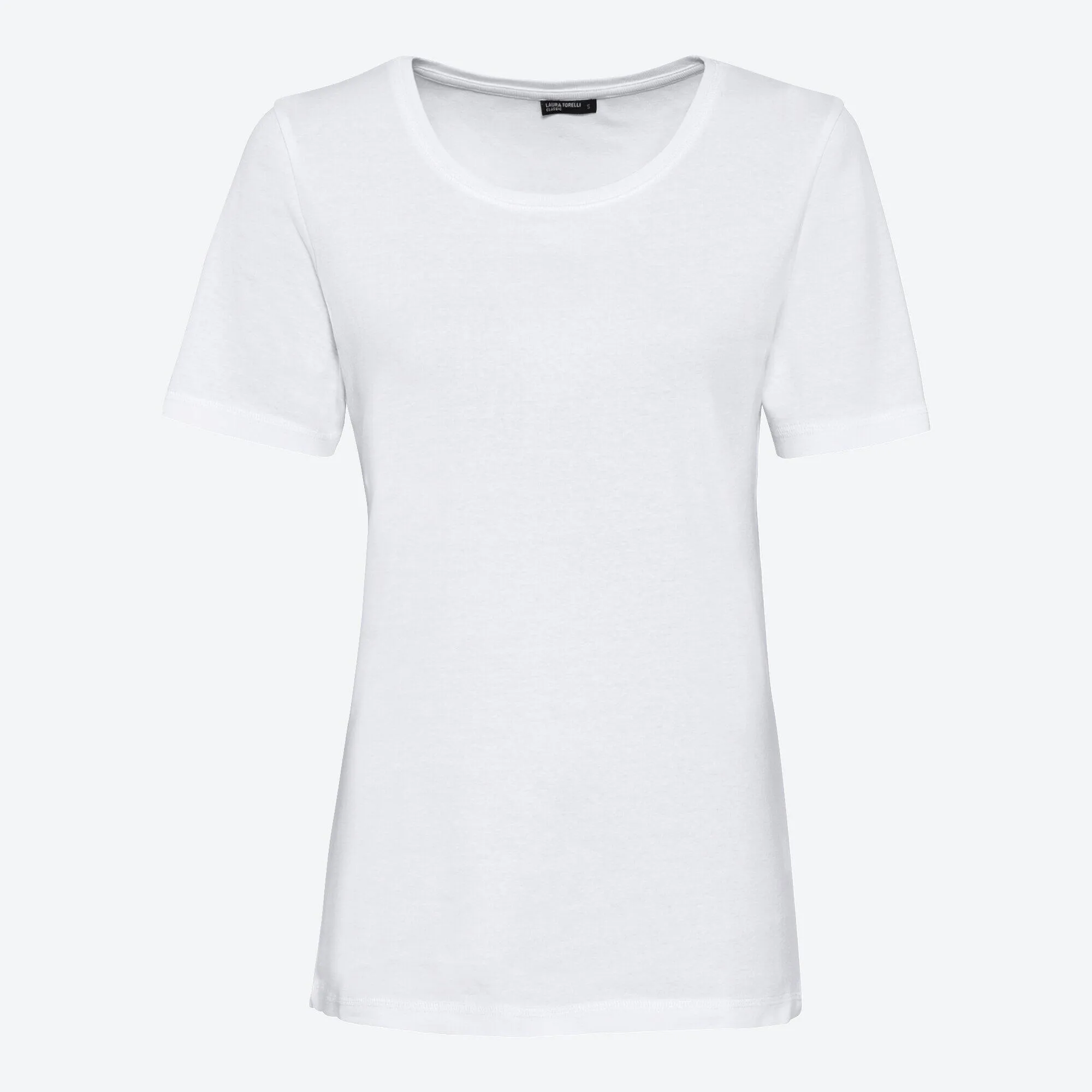 Damen-T-Shirt aus reiner Baumwolle