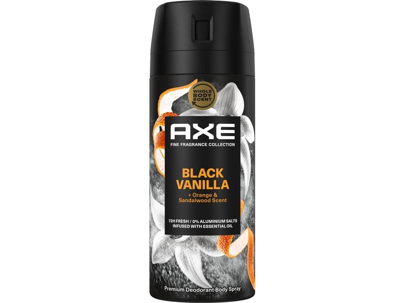 Axe Deo Black Vanilla 150 ml Deodorant ohne Aluminiumsalze