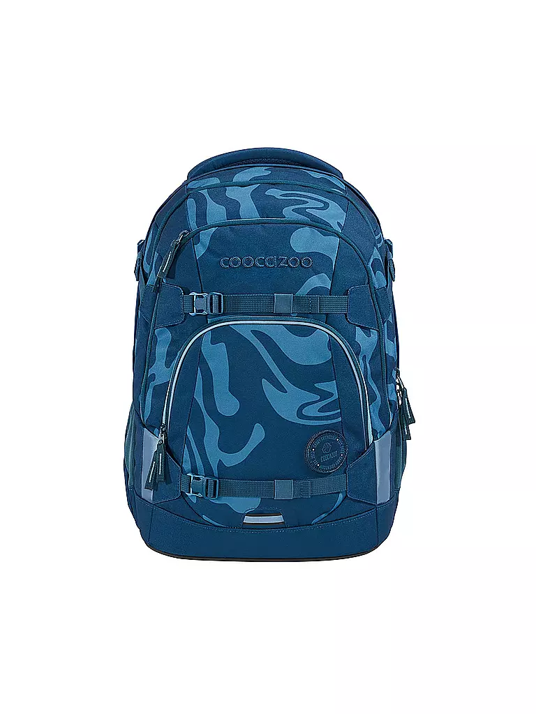 COOCAZOO Schulrucksack MATE BREAKING WAVES blau