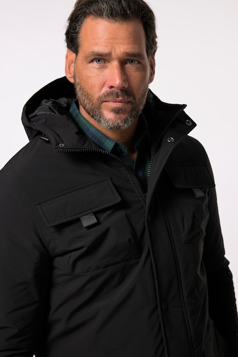 JP 1880 Fieldjacket, Outdoor, windabweisend, Kapuze, bis 8 XL