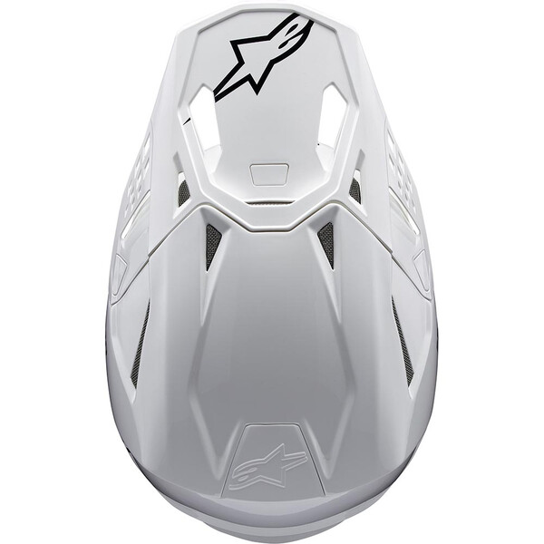 Alpinestars - Casque Supertech S-M10 Solid Blanc brillant
