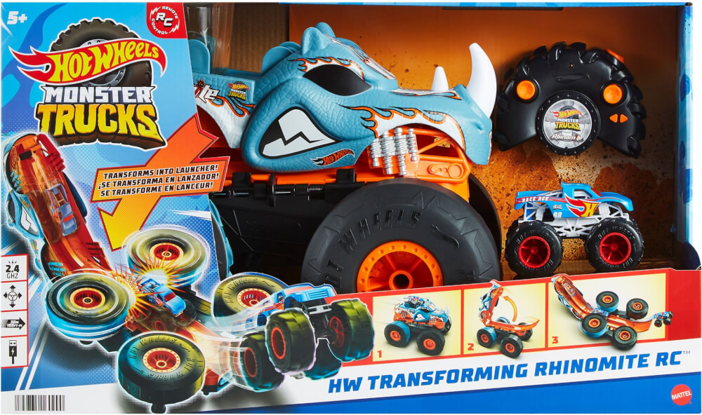 Hot Wheels R/C MT Transforming Rhinomite