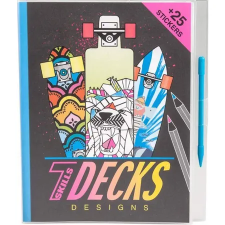 Depesche 7Skills Malbuch Deck-Designs