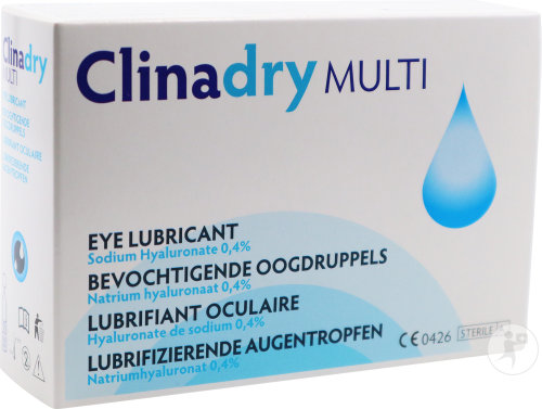Clinadry Multi Gouttes Oculaires Unidoses 20x0,50ml
