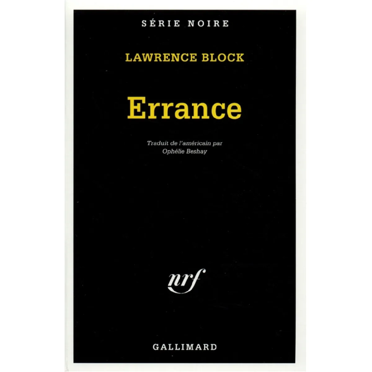 Errance · Occasion