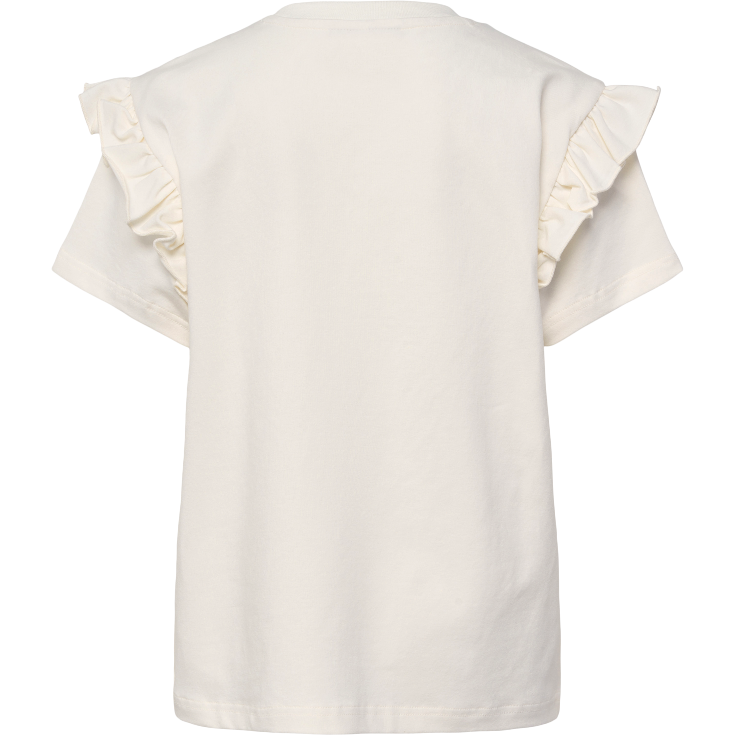 hmlFLOWY RUFFLE T-SHIRT S/S