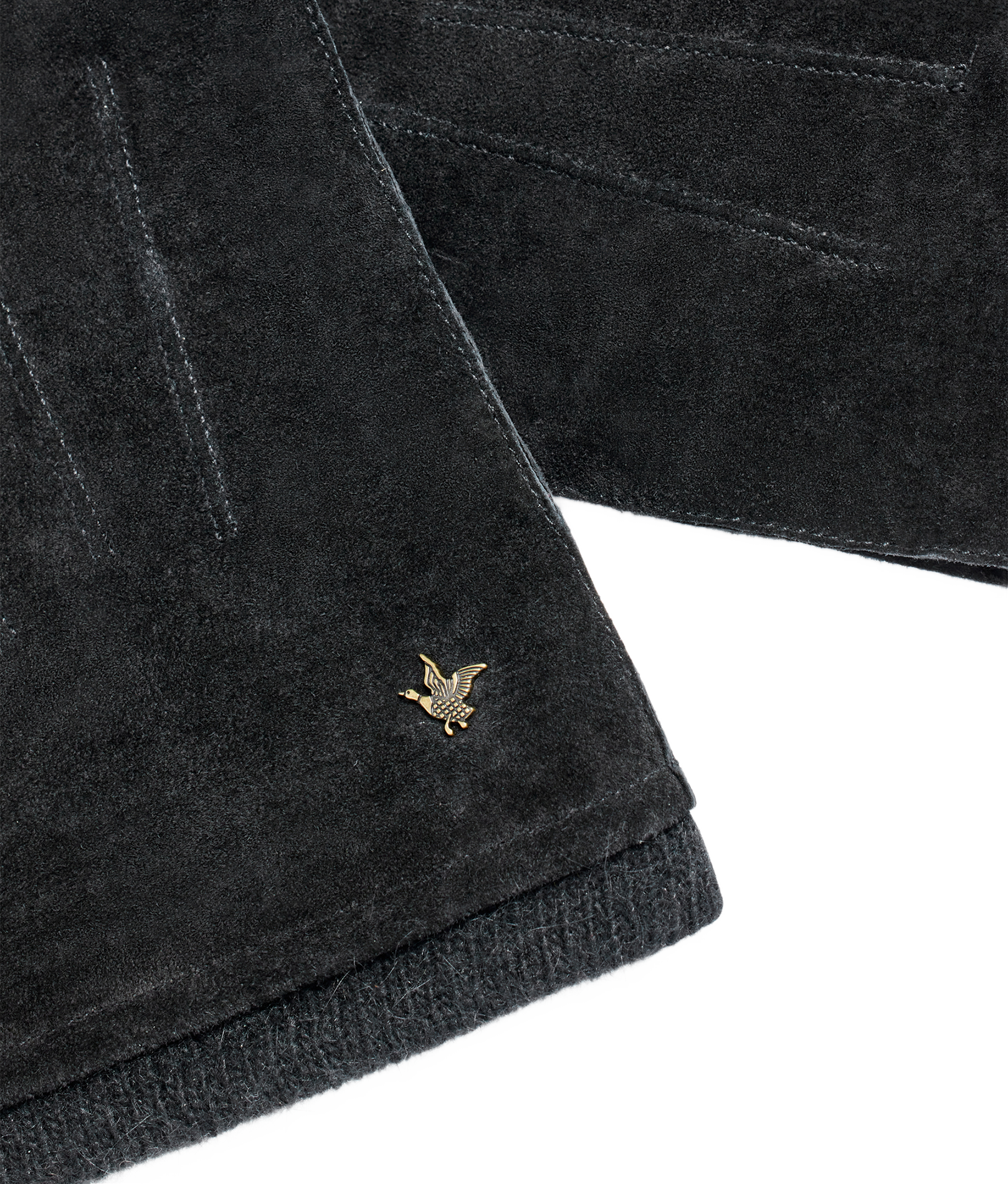 NUBUCK - Gants en cuir | Noir