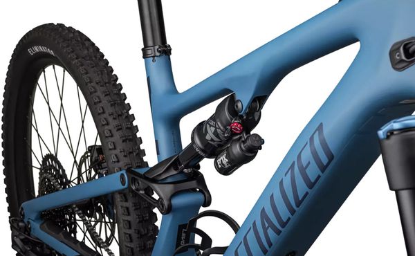 LEVO SL COMP CARBON GEN2 E-MTB Fully  satin mystic blue mystic blue metallic silver dust  S3
