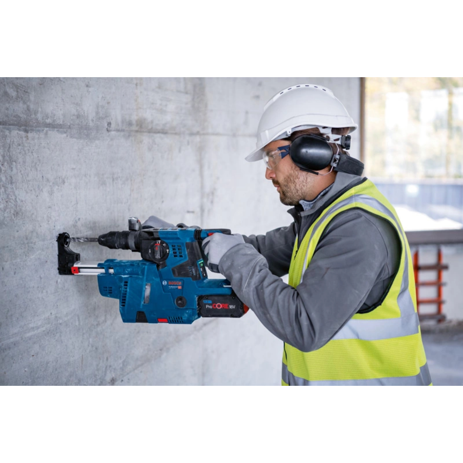 Bosch GBH 18V-28 CF Accu Boorhamer 2x PC 8,0 L-Boxx