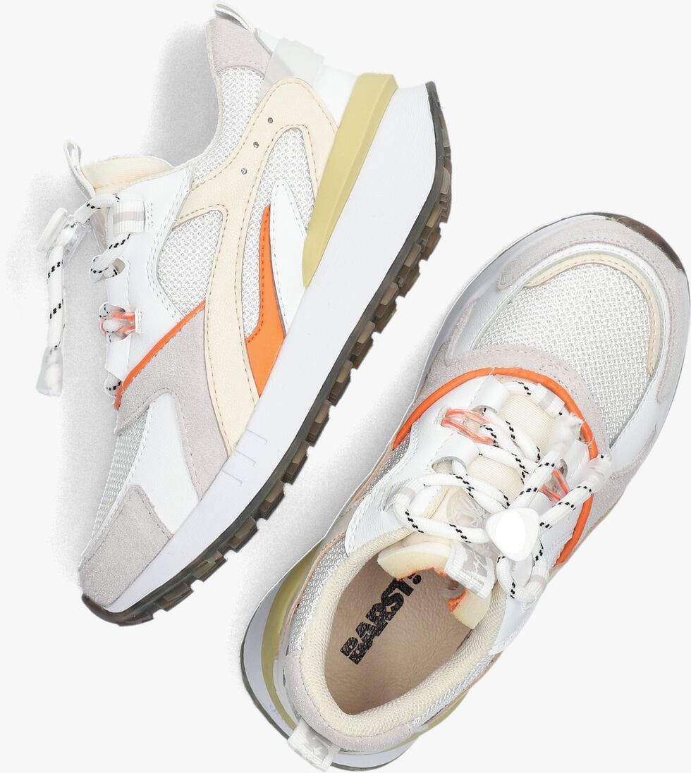 BARST BY SHOESME witte barst by shoesme lage sneakers brs23s009