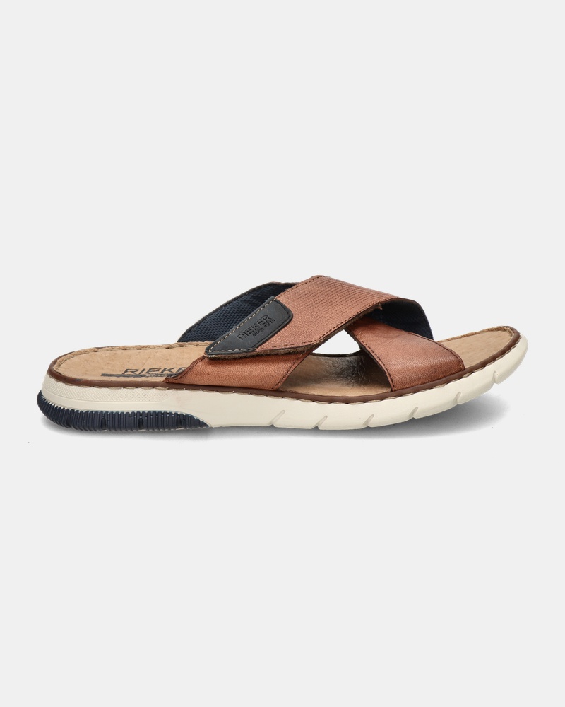 Rieker Slippers  - cognac