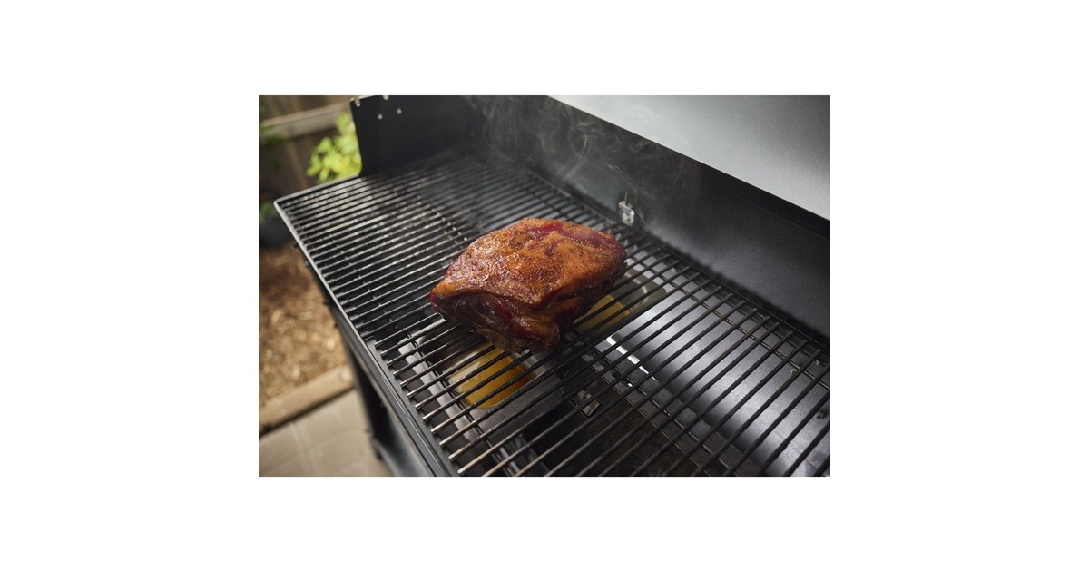 WeberSearwood XL Pellet Grill barbecue  (Zwart, WLAN en Bluetooth, bediening via app)