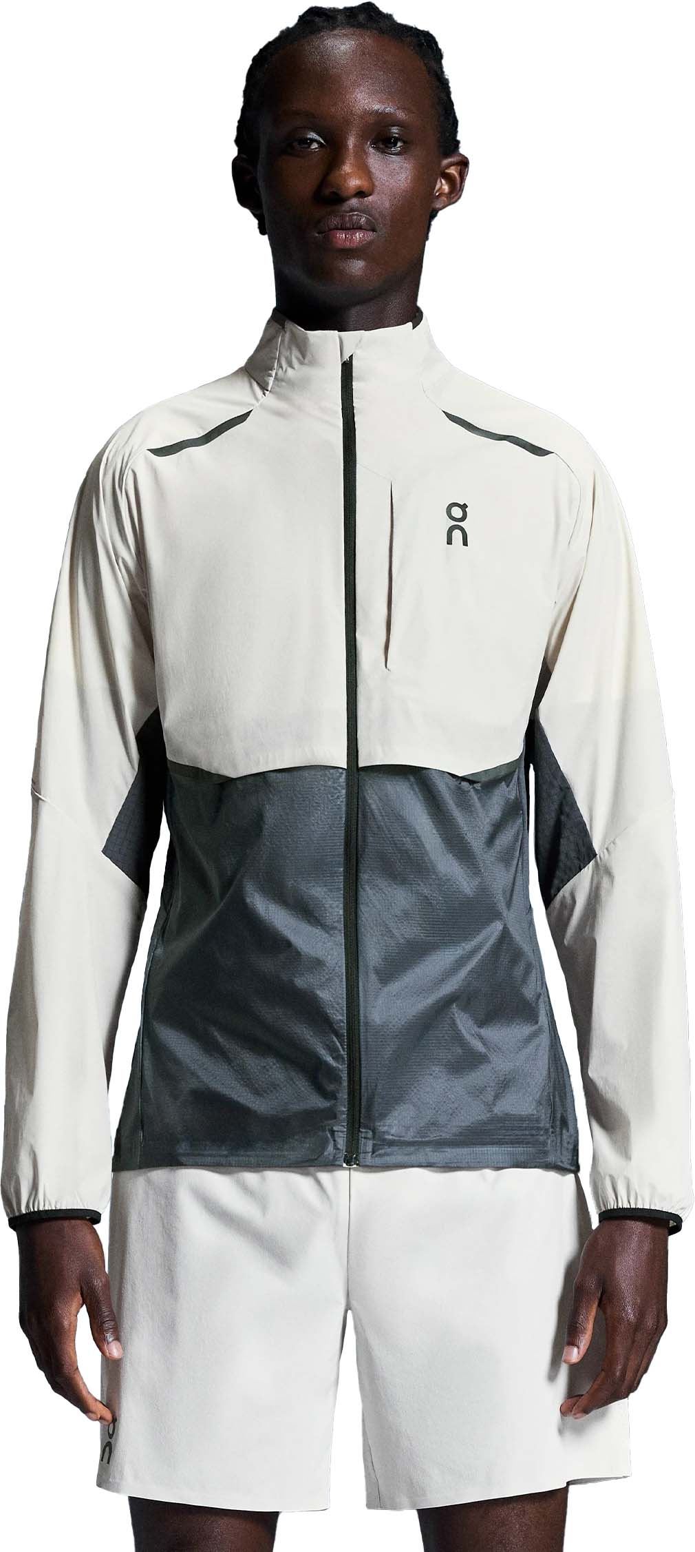 Weather Jacket Herre Silver/Eclipse