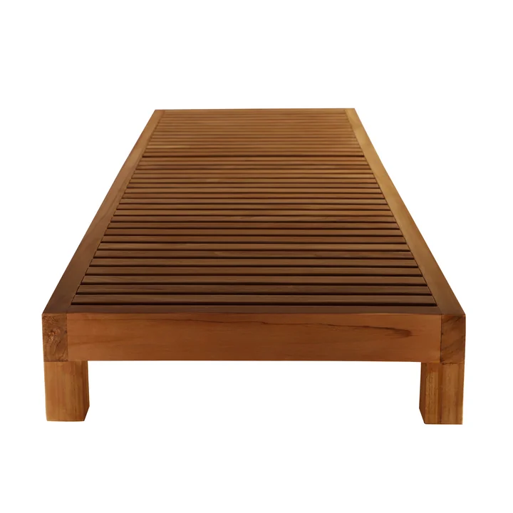 Jan Kurtz - Korfu Sonnenliege, Teak natur