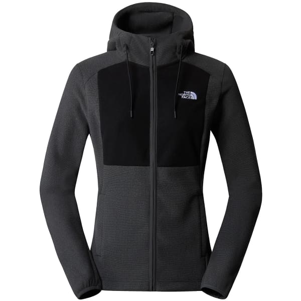 Veste polaire THE NORTH FACE W HOMESAFE FULL ZIP FLEECE HOODIE TNF BLACK/ASPHALT GREY STRIPE/TNF BLACK
