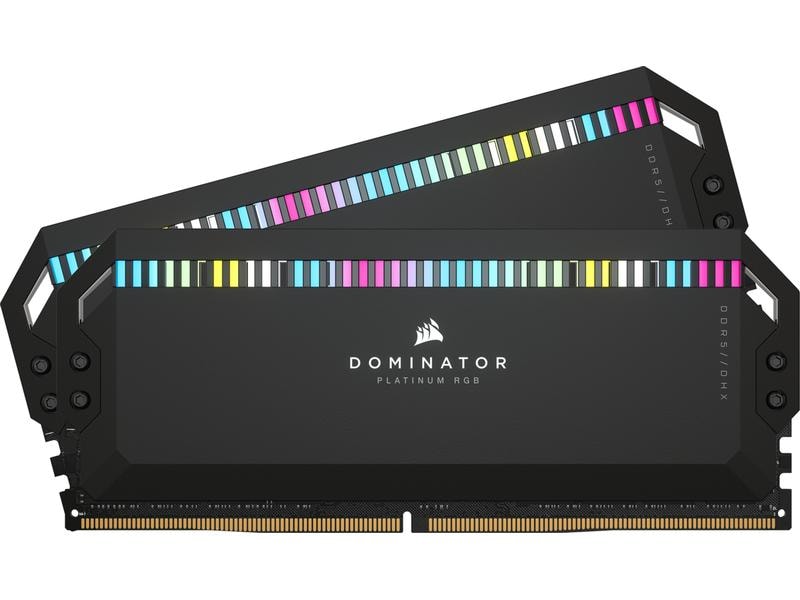 Corsair DDR5-RAM Dominator Platinum RGB 5600 MHz 2x 32 GB High-Performance-Arbeitsspeicher mit RGB Beleuchtung