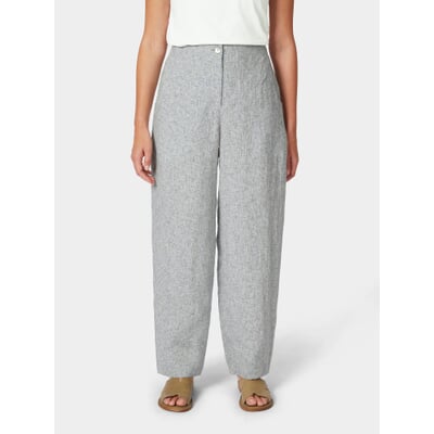 Damen-Stoffhose, Graublau