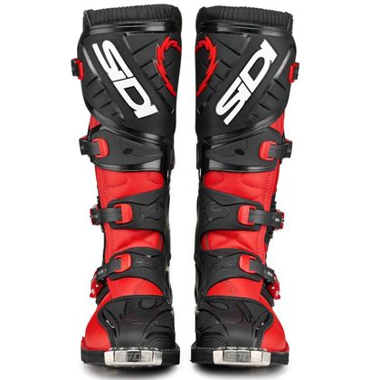 Bottes cross Sidi AGUEDA 2024 - Rouge / Noir