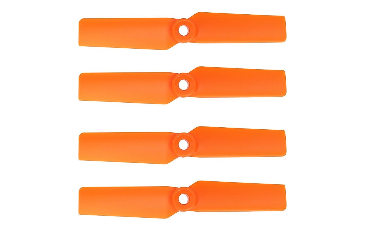 Heckrotorblätter Orange 4 Stück M1 EvoErsatzteil für OMP M1 Evo Heli