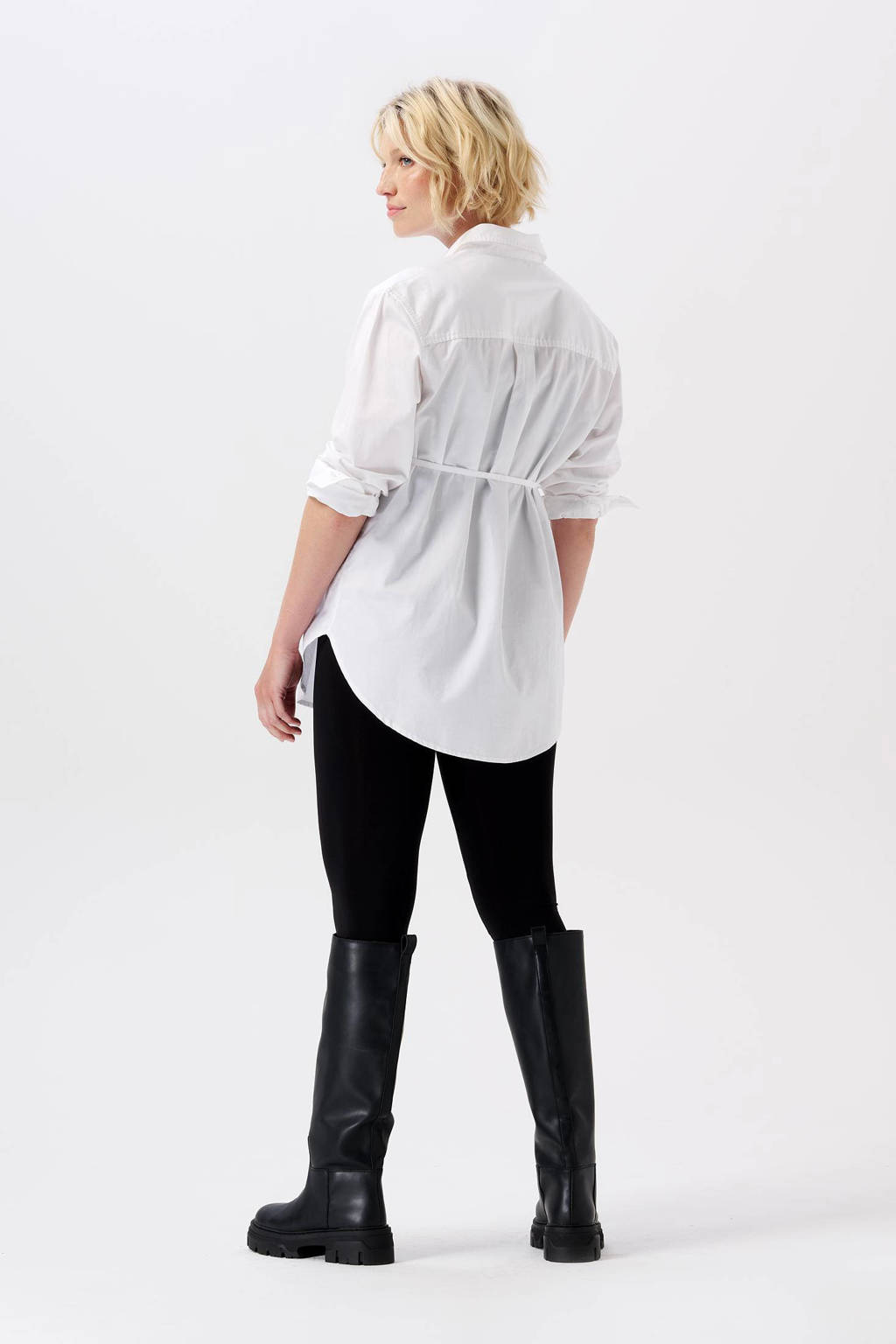 Noppies zwangerschaps- en voedingsblouse Arles wit