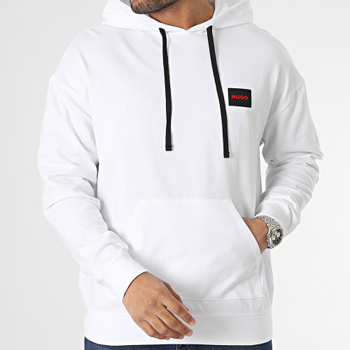 Sweat Capuche Cut Logo 50490276 Blanc