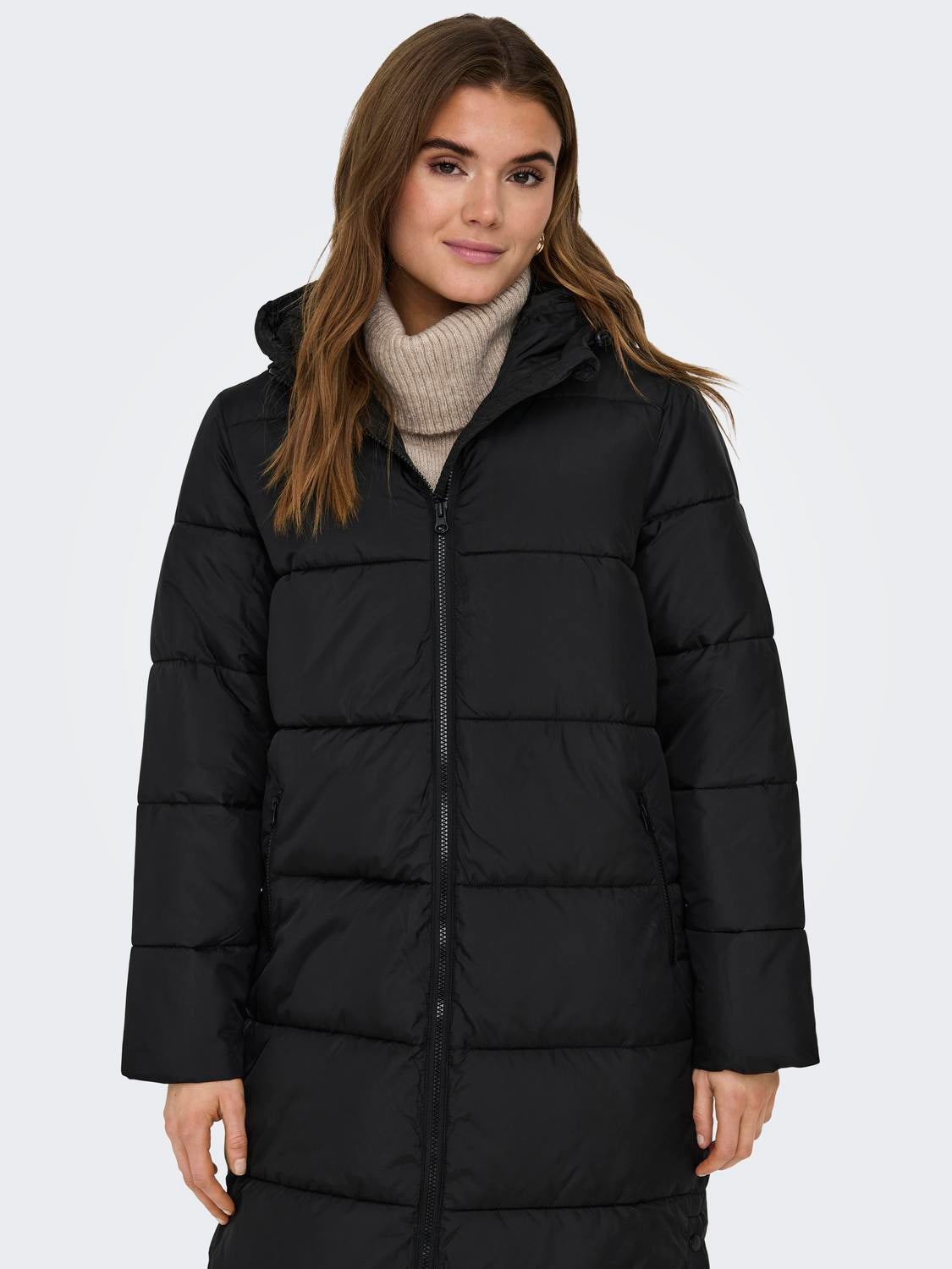 ONLMONTANA Steppmantel Black