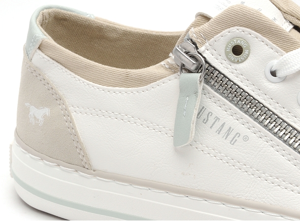 Mustang basses femme 1272310 blanc