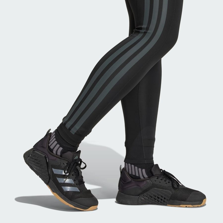 Adidas Legging long 3 bandes Optime