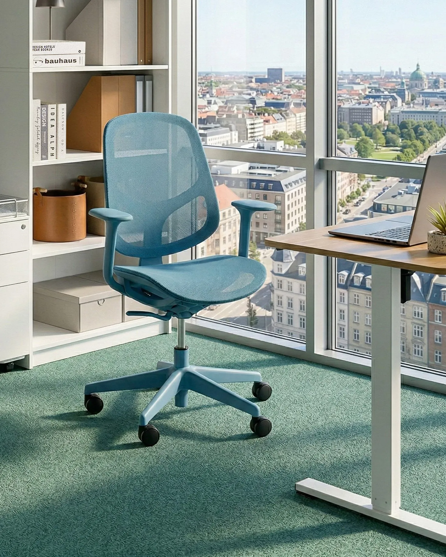 Bureaustoel AERI Lichtblauw